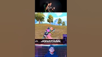 Jonathan 1HP 1v4 Clutch😱 In Hacker Spray #shorts #jonathan #jonathanshorts #reexegamer #short