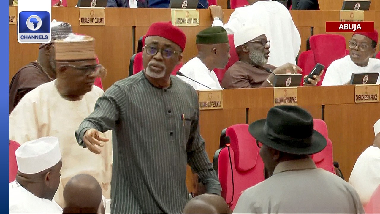 Electoral Act: Senate Session Gets Rowdy As Abaribe Calls For Individual Votes