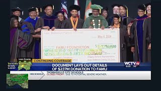 New details emerge on FAMU $237M donation after gift agreement, donor history surface