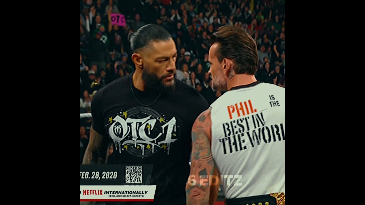 Roman Reigns Vs CM Punk At WrestleMania 💀