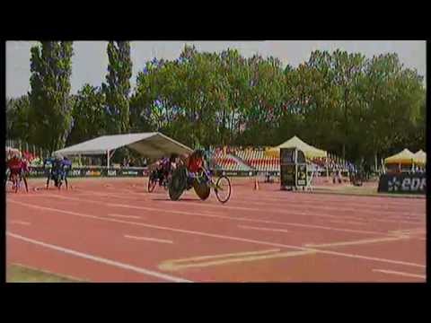 Athletics - Men's 400m T52 semifinal 2 - 2013 IPC Athletics World
Championships, Lyon