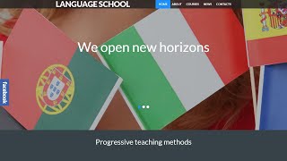 Language School Responsive WordPress Theme by WT Website Template - 53988