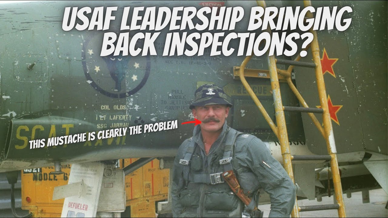 USAF Airmen Face Inspections - YouTube
