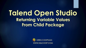 Re-Usability -  Talend - Returning Variable Values From Child Jobs - Hands On Demo!