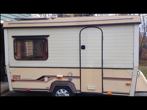 1984 Esterel Supermatic S15 Folding Caravan - Hardwall Camper Trailer #nhcaravan