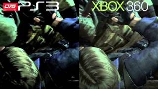 Resident Evil 6 PS3 vs Xbox 360 Comparison