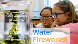 6th Grade Chemistry: Water Fireworks!