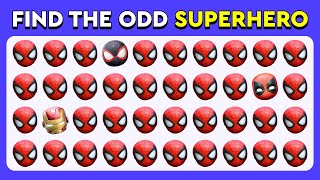 Find the odd Emoji Out  Superheroes Edition | Marvel & DC Quiz