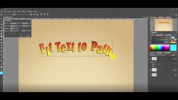 Fit Text to Path Tool in AliveColors: Artistic Text Effects