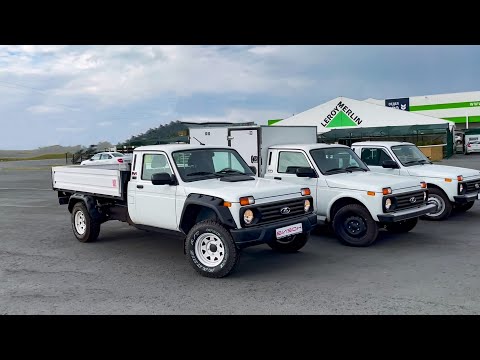 Видео: Бортовая lada Niva. Грузовая лада 4*4