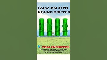 INLINE FLAT AND ROUND DRIPPER #trending #dripirrigation #agriculture #foryou #viral #explore#youtube