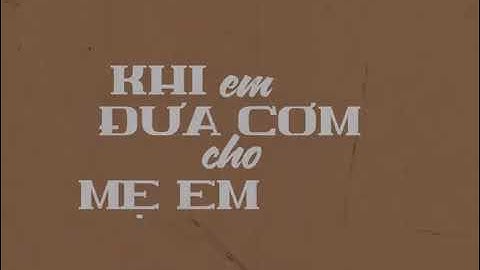 Đưa Cơm Cho Mẹ Đi Cày  Ngọc Thoa Thu thanh 1971  Official Lyric Video by Hà Nội Vi Vu