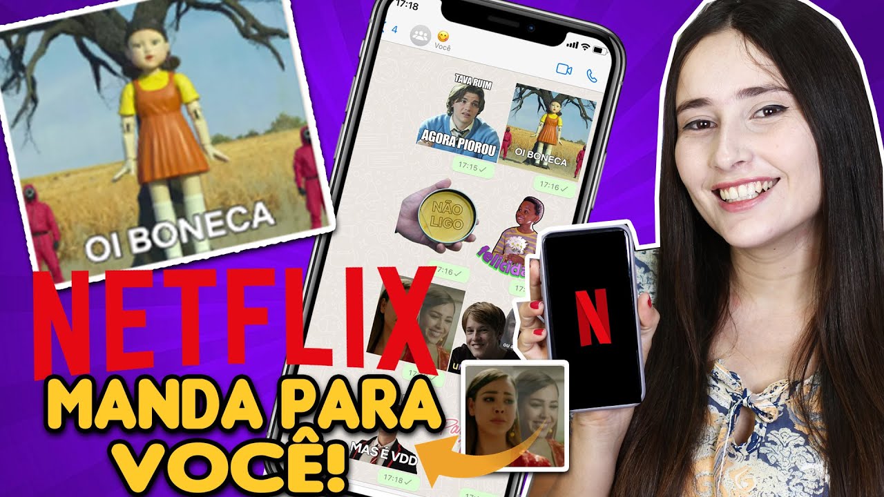 Netflix divulga pacote de figurinhas para o WhatsApp; saiba como