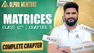 Matrices Class 12 Chapter 3 | Complete Chapter in One Shot | Nimit sir | RBSE/CBSE 2026-2027|