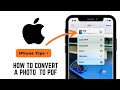 iPhone Tips - How To Convert A Photo To PDF | Full Video