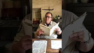 Discussing the last entry made in the daily logbook at Sutter’s Fort on May 25, 1848