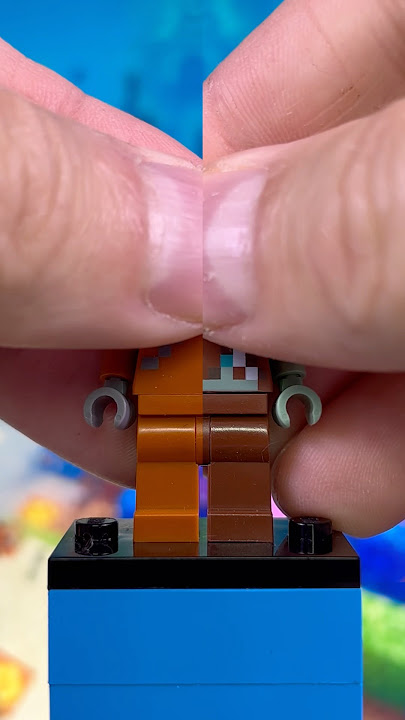 Who Wins? LEGO Diver or the Drowned Mob!