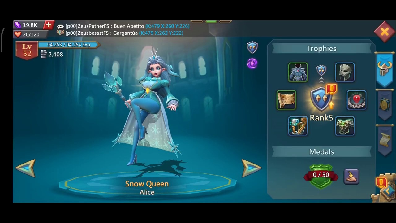 snow beast lords mobile heroes