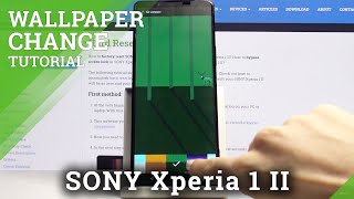 壁紙を変更 Sony Xperia 1 Ii 操作方法 Hardreset Info