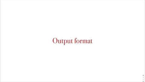 Kĩ thuật lập trình - Ch02 - Output format