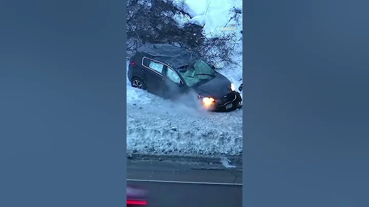 Video shows teens in stolen vehicle fly off bridge following high-speed chase