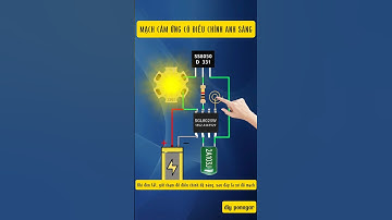 mạch đèn cảm ứng có điều chỉnh độ sáng