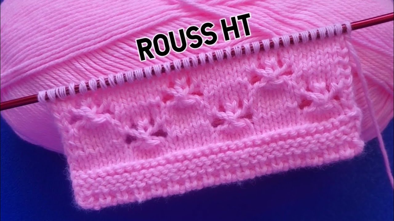 HERMOSO PATRÓN 💝PARA TEJER CHOMPAS CHALECOS SUÉTER A DOS AGUJAS  / ROUSS HT #tejedoras