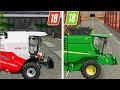 fs16 vs fs18 harvester performance comparison gameplay Timelapse