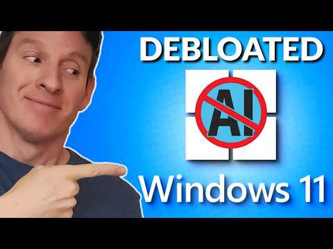 How to Setup Windows Correctly! ( No Ai or Bloatware )