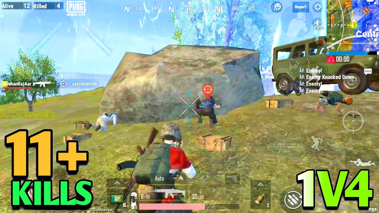 PUBG MOBILE LITE AMAZING CHICKEN DINNER |PUBG MOBILE LITE GAMEPLAY ...