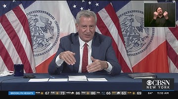 Mayor De Blasio On Back To School This Fall