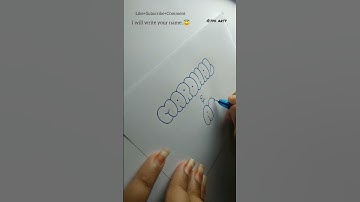 How to write MARDHAL & AABHR in bubble letters #art #letters #tutorial