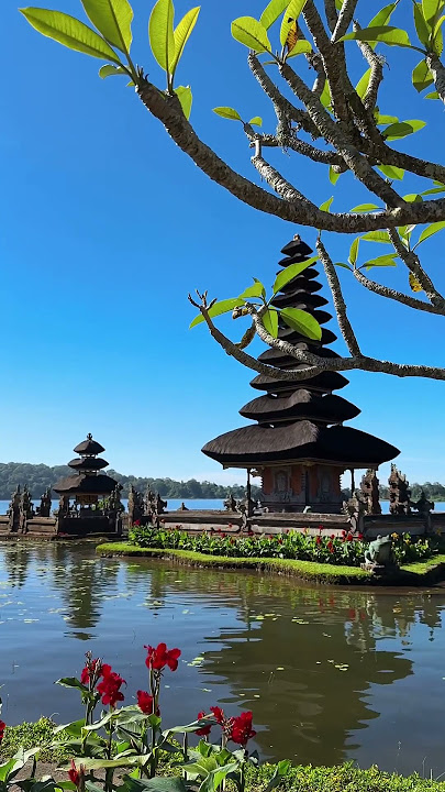 📍 Ulun Danu Beratan Temple, Bali, Indonesia 🇮🇩 #indonesia #temple #bali #beautifuldestinations