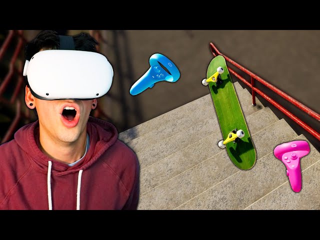 Review: VR Skater. The best VR skateboarding game I've…, by Cat Noir VR