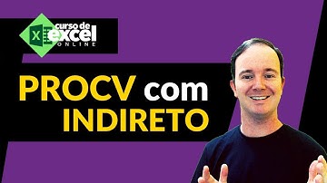 ProcV com Indireto - Vamos aprender um exemplo de ProcV?