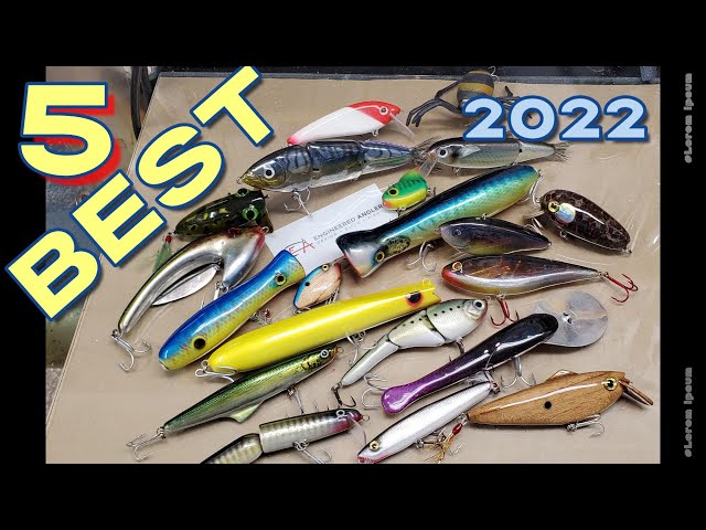2022 fishing lures Kit Mixed Including Minnow Popper Crank Baits with Hooks for Saltwater Freshwater Trout Bass Salmon Fishing Its weighted head causes the entire bait to move up and down through the water column Best Trout Lures For 2026