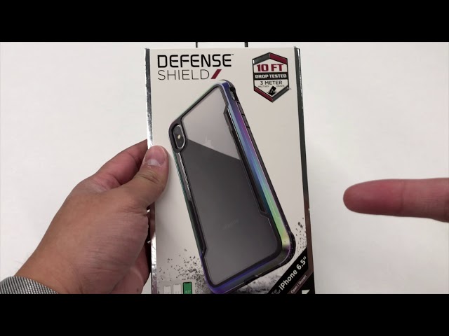 iPhone Xs Max Gold Unboxing X-Doris Defense Shield Iridescent