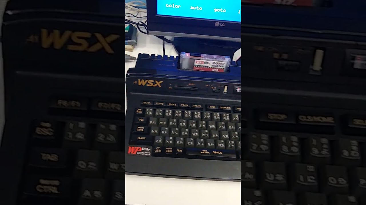 MSX 2.0+ Panasonic FS-A1WSX - YouTube