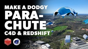Cinema 4D Tutorial | Make a Simple Dynamic Parachute (Part 1)