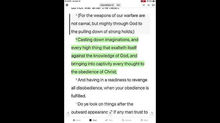 God’s Laws #2 - Healing Thoughts From The Sermon Of William Branham - Visual Read Along