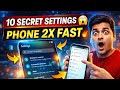 👉 10 Hidden Android Settings 2026 🔥 Phone Fast &amp; Smart (Hindi) l #tech #video 