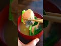 TODAY'S MISO SOUP 03 | SALMON & DAIKON | #shorts | Takoshiho Cooks Japan