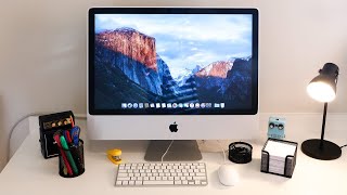 Apple iMac 24 Polegadas Impecável! Com SSD e Memória Expansível