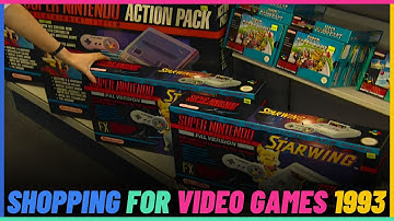 Shopping For Video Games In 1993.