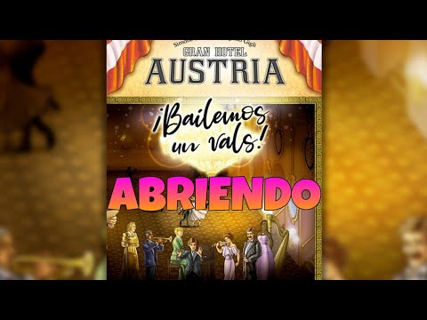 GRAN HOTEL AUSTRIA. BAILEMOS UN VALS | Dentro de la caja | UNBOXING JUEGO DE MESA