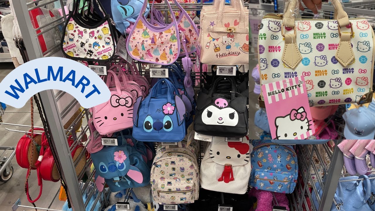 Обзор супермаркета Walmart: новые товары Hello Kitty и многое другое. Приходите со мной за покупк...