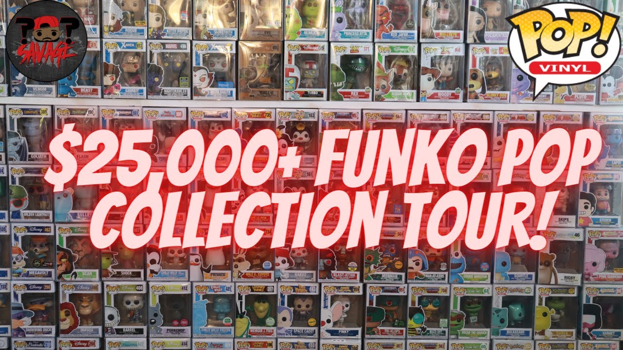 My $25,000+ Funko Pop Collection Room Tour!!