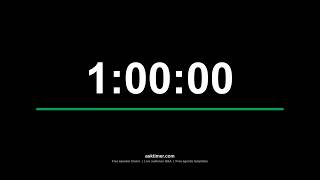 1 Hour Timer — Silent 4K Countdown | asktimer.com