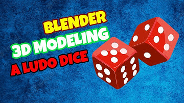 Blender 3d Modeling a Ludo Dice | blender beginner tutorial |blender 3d