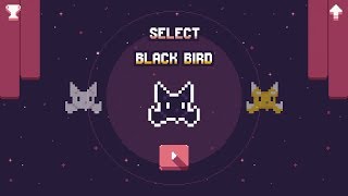 Cat Bird! IOS / Android Playthrough - Complete World 4 ZIPSA - (UNLOCKED BLACK & GOLD BIRD) screenshot 4